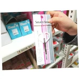 칠성 9010 코가위 콧털제거 눈썹정리 미용 관리용 코 전용가위 (WFK36CQ)