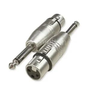 XLR캐논 암단자 TO 5.5M플러그 전환젠더 앰프연결잭