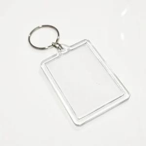 직사각 홀더 키링 십자수키링 사진 최애 미니 액자키링 포토키링 특대형 투명 아크릴키링