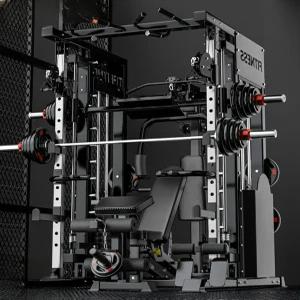 멀티홈짐 레그프레스 케이블머신 벤치프레스 스미스 머신 가정용 스쿼트 다기능 헬스기구 운동기