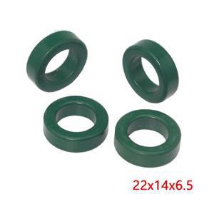 (5PCS)22x14x6.5mm EMI/RFI 필터 용 페라이트 토로이드 코어 변압기 인덕터 코일 링 오디오 LED 조명