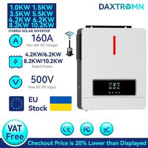 mppt 컨트롤러닥스트롱 MPPT 순수 사인파 태양광 인버터 하이브리드 1KW 4.2KW 10.2kW 12V 220V 500VDC 160
