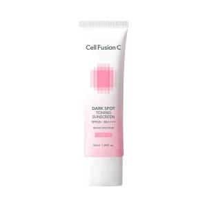 셀퓨전씨 잡티 토닝 썬스크린 50ml 톤업 베이스 선크림 자외선차단