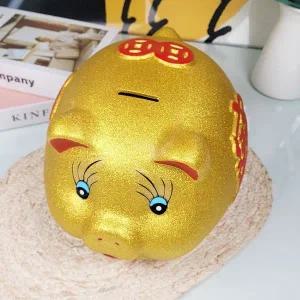 [셀러에이드]큰저금통 초대형 황금 복돼지 저금통