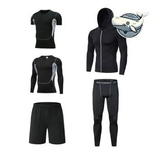 남자 사계절 기능성 트레이닝복 스타일리시 반팔 헬스운동복