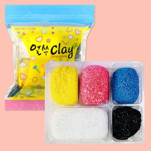 아이 얼쑤 볼클레이 5색 점토 칼라점토 슬라임 만들기 소근육 97