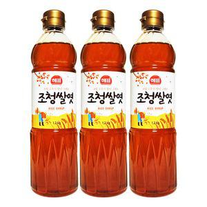 해표 고유의 향미 그대로 조청 쌀엿 1.2kg x 3개