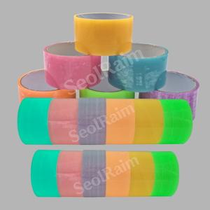 설래임 찐득볼 테이프공 야광 테이프볼 만들기 10M 랜덤 6색세트