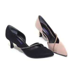 [갤러리아] SAERA 세라 여성 사틴스판 포인티드 토 펌프스 S21P514 2컬러 7CM