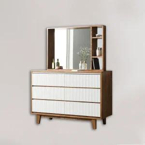 /플레인홈 리클 템바보드 원목 화장대 세트 1200 (착불)