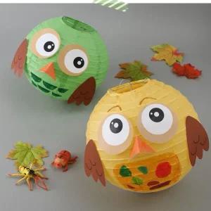 아트랄라 깜찍부엉이종이등(4인용) 가을만들기