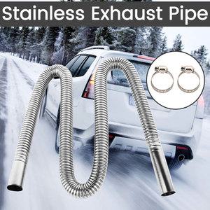 공기 무시동 히터 스테인레스 스틸 배기 파이프 튜브 가스 벤트 클램프 2개 디젤 탱크 차량 액세서리 120 c