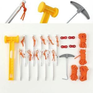 [MEK402OS_53D4]캠핑펙 단조팩 패키지 실버 텐트팩 6종