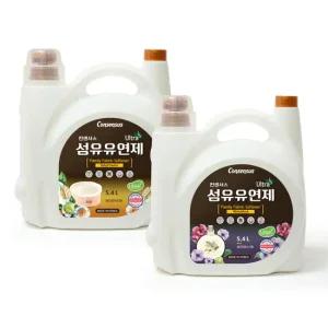 컨센서스 고농축 섬유유연제 5.4L (베이비파우더, 화이트머스크 택1)