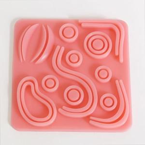 외과 안티 트루 복강경 시뮬레이션 훈련 봉합 패드 일반 부인 실리콘 장 모듈