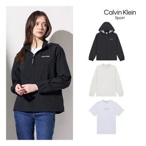 [캘빈클라인스포츠] 25SS 여성 상의 3종 세트 (자켓+긴팔티+반팔티)