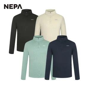 네파 남성 폴라텍 파워드라이 베이직 집업 티셔츠 7I55401