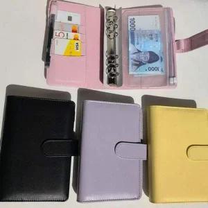 [셀러에이드]바인더 현금 캐주얼 지퍼팩 카드 필수템 지갑 명함 케