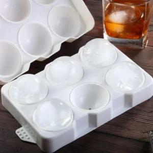 [셀러에이드]얼음틀 트레이 아이스볼 위스키 하이볼 뚜껑 6구