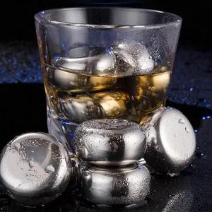 [셀러에이드]아이스큐브 얼음 하이볼 위스키 녹지않는 원형 6개