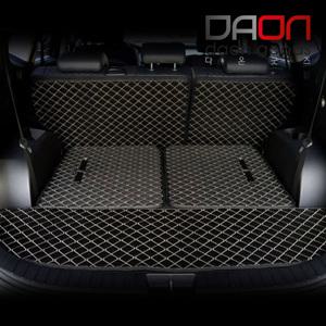 현대 더뉴싼타페 신형퀼팅 4D 자동차 트렁크매트 + 2열등받이 풀세트