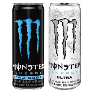몬스터 355ml 울트라 20캔+제로슈거 20캔 총 40캔