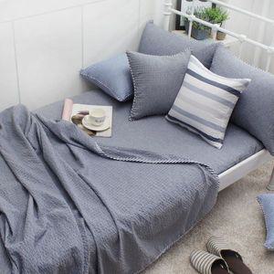 [NS홈쇼핑]프리마베라 쿨스킨 선염시어서커 홑이불+카페트+누비베개커버세트 SS..[26575108]