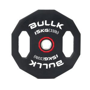 불크 12각 TPU 우레탄 중량 원판 15kg 낱개 바벨 역기 헬스 운동 홈트