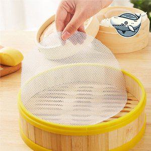 스팀 조리용 실리콘 찜기 매쉬 시트 만두 전용 (WFGRRY3)