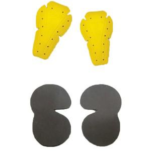 오토바이바지 라이딩 보호 기어 CE 삽입 갑옷 무릎 엉덩이 보호대 패드 오토바이 바지 교체 실리카 젤2 X