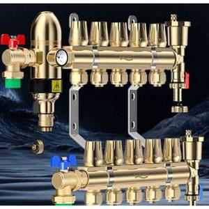 보일러온수분배기 난방분배기 급수 배분기 스테인레스 2구 배관부속 스텐분배기 보일러 배관기