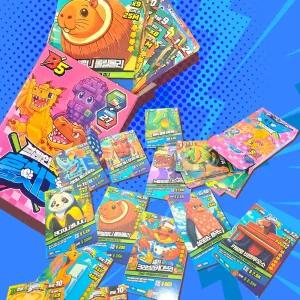 이탈리안 브레인롯 카드 훔치기 퉁퉁퉁사후르 캐릭터 랜덤 일반27장 + 홀로카드3장 1팩