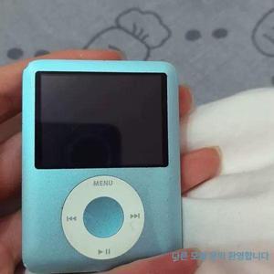나노 3세대 실리콘 4GB 흰색 A1236 ipod