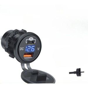 슈퍼커브 튜닝 충전잭 시거잭 방수 오토바이케어용품 충전 9V 90V usb 플러그 전기