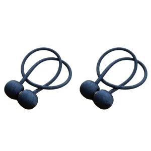 올댓하우스 커튼 묶는 끈 타이백 악세사리 네이비 2P