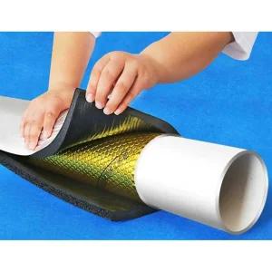 지퍼형배관 소음 방음면 하수관 욕실파이프 흡음재