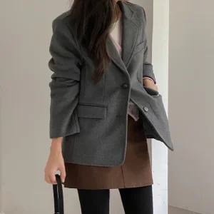 [코코블랑] [코코메이드]스탠다드 싱글 울자켓