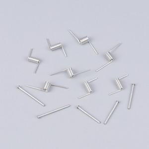 강철 비틀림 용수철 대형 헤어 턱 클립 특수 V 스프링 클립용 액세서리 4 개