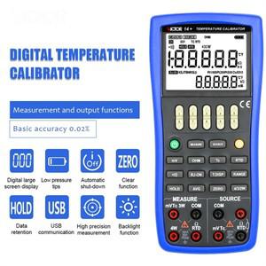 Victor 14 + 온도 교정기 고정밀 출력 검증 검출기 사용자 교정 소스 열전대