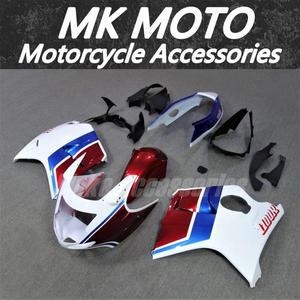 Moke moto 오토바이 페어링 키트 CBR1100XX 97-07 차체 세트에 적합 고품질 ABS 주입 블루 레드 화이트