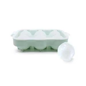 실리콘 원형 얼음틀 민트 아이스볼 제조기 수제 아이스 만들기 용기