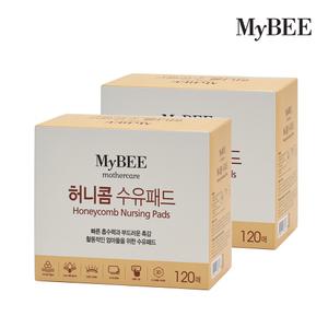 마이비 허니콤 수유패드(120매)x2팩