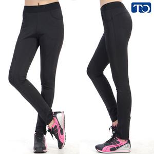 [기타][티오]라운드 절개 슬림핏 저지 트레이닝 팬츠 PI922W/날씬해보이는 휘트니스/레저/데일리웨어~