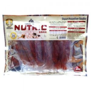 뉴트리오 오리고기슬라이스 400g,애견용간식 캣츠앤독