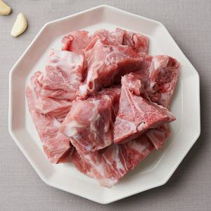 [농협안심한돈] 국내산 돼지고기 등뼈 찜탕용 2KG (냉동)