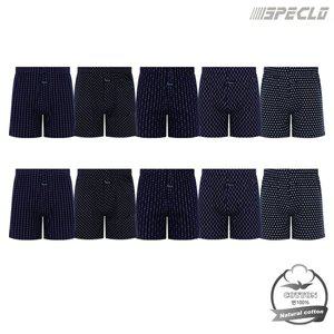 [스페클로]데일리 순면 트렁크팬티 남성사각속옷 10종세트