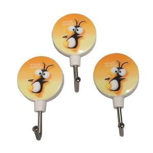 [IXHIO1NQ_4B]후크 훅 벽고리 마스크 소품 걸이 원형3P