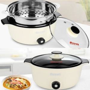 캠핑 가정용 만능 테이블 멀티쿠커 1p 찌개 탕 찜 샤브샤브 전골 다용도 전기 냄비 포트