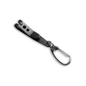 온애이 TEC 액세서리 서스펜션 클립 스테인리스 스프링 스틸 블랙 다이아몬드 마감 데일리 캐리 열쇠고리