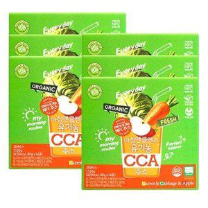 홀베리 아침엔 클렌즈 유기농 CCA 주스 80gX14포X6개/ 까주스 쥬스